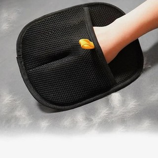 반려동물 정전기 털제거장갑 양면 그루밍 장갑 양방향 강모 브러시 강아지 고양이 목욕 신랑, 1개, 1. Upgraded version 1pc