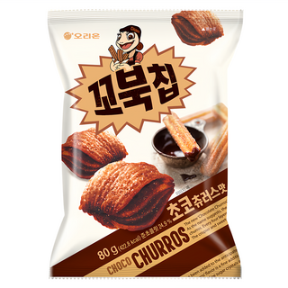 ORION 好麗友 烏龜脆片 巧克力口味, 80g, 1包