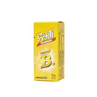 克補StressTabs 完整8種B群+維生素C+E 60錠, 1個