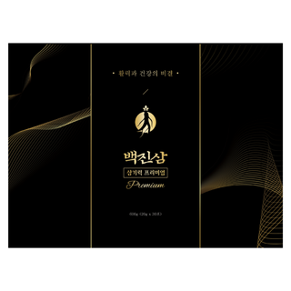 [고농축 산삼진액] 백진삼 삼기력 프리미엄 / 7일 이내 효과 없을시 100% 환불, 600ml, 1개