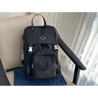 歐美時尚尼龍斜挎包 男士郵差包 黑色, 2414