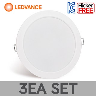 LED 다운라이트 6인치 17W 오스람 레드밴스 매입등, 3개, 주광색(하얀빛)