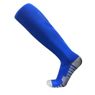 SOCCER SOUL 運動長襪 足球襪 籃球襪 跑步襪 登山襪 健行襪 XL成人, 藍色blue, 1個