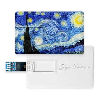 명화USB 고흐 에디션 4종 카드형USB3.0 메모리, 64GB