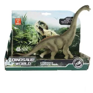 KING ME WORLD 恐龍世界 腕龍模型玩具 精緻恐龍模型 兒童玩具, 1個