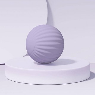 波紋矽膠筋膜球大號花生球足底按摩肩頸膜按摩頸椎瑜伽健身腳底按摩 足底按摩 腳底按摩器 足底筋膜球 按摩球, 經典筋膜球-幻夜紫, 1個