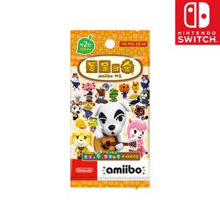 닌텐도 동물의숲 아미보카드 2탄, 5개, 세트