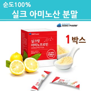 실크 피브로인 장밀착 유산균 장정착 장부착 가루 실크 코팅 누에고치 펩다이드 파우더 순도100% 50% 추출물 식물성 SS바이오팜 식약처 GMP 해썹 인증 업체 제품 식품 추천, 5개, 60g