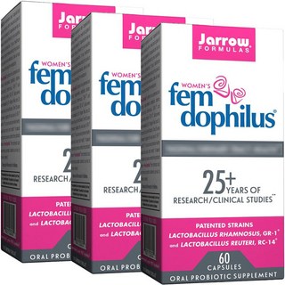 Jarrow FORMULAS 賈羅公式 Fem Dophilus女性益生菌膠囊, 60顆, 3盒