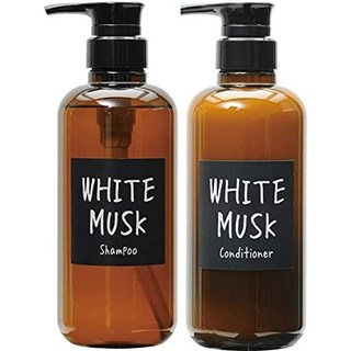 John's Blend White Musk Shampoo 존스 블렌드 화이트 머스크 샴푸 & 컨디셔너 모이스트 타입 16oz (460ml), 1세트, 1개, 460ml