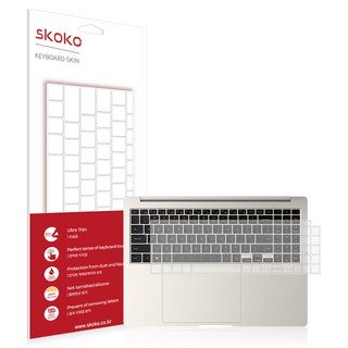 갤럭시북3 프로 16인치 NT960XFG XFT 슬림 TPU 키스킨 키보드 덮개 커버, 단품, 1세트