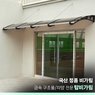 비가림 1000x1500 현관문 고정 차양 캐노피 현관 창문 테라스 돌출 처마 빗물받이, 1. 1000X1500(기본브라캣2개포함)/스모그체크, 블랙/블랙, 추가안함