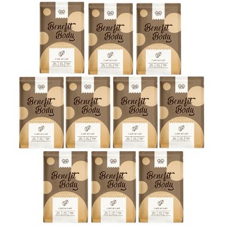 WORTH 沃爾司 Benefit Body 輕植蛋白 咖啡歐蕾 美型蛋白, 31.5g, 10個