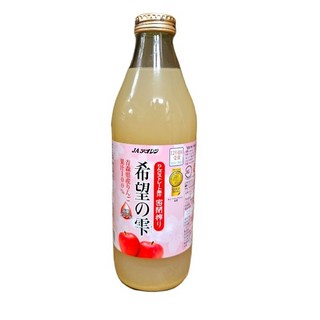 青森農協 希望之露 100% 純蘋果汁 1000cc, 1個, 促銷希望之露蘋果汁1公升26.10.17