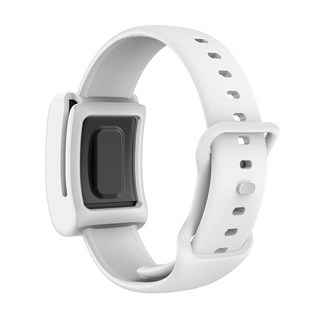 Emilydeals Whoop 4.0/5.0용 밴드 - 피트니스 및 액티비티 트래커 액세서리용 소프트 실리콘 워치 스트랩 손목 교체, White