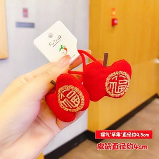 兒童髮飾 髮夾 恭喜發財 抓周 麋鹿