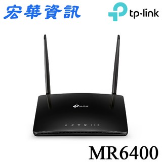 TP-Link MR6400 4G LTE 無線網路路由器 300Mbps Wi-Fi 分享器, 詳見包裝, 詳見包裝