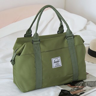 熱銷可折疊旅行包女手提包大容量短途旅游登機韓版旅行袋行李包