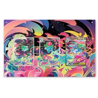 PTCG 寶可夢 PSA 擴散式卡磚 妙蛙花 妙娃草 妙娃種子 妙娃系列 三連磚，寶可夢卡牌收藏必備, 1個