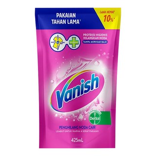 Vanish衣物去漬液425ml，含Dettol消毒成分，溫和去漬, 彩色衣物用, 2個