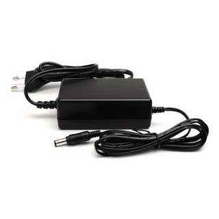 (프라임디렉트)아답터 220V / 12V 2.5A (내경2.1mm/외경5.0mm) 전원 케이블 일체형 (비닐포장), 726186, 1개