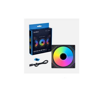 聯力 LIAN LI UNI FAN SL-INF 120 ARGB 無限鏡 積木扇 光華CUMA散熱精品, 1個, 黑色單顆裝