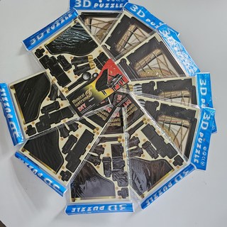 피아노 3D 퍼즐 10개 세트 음악학원 선물 피아노 만들기 특강 크리스마스, 1개