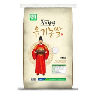 청원생명농협 왕의밥상 유기농쌀, 10kg, 3개, 보통등급