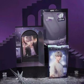 戀與深空 KFC 聯名徽章組合 沈星回 黎深 祁煜 秦徹, 1個, KFC星款陪伴卡正品不包官暇