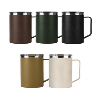 친환경 커피박 머그텀블러 각인 400ml 600ml 스텐 머그컵 인쇄, 그린600ml