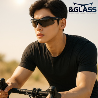 앤글라스 UV400 고선명 가볍고 튼튼한 편광 스포츠 선글라스 A2501