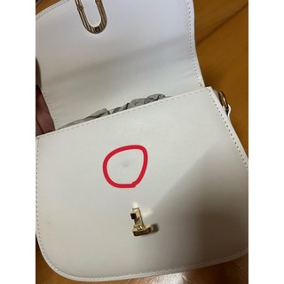 韓版金扣扣環皮革小馬鞍包 輕巧單肩斜背包 女生側背包