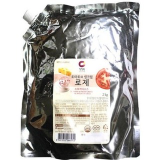 대상 청정원 토마토와 생크림 로제 스파게티소스, 2kg, 2개