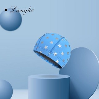 專業防水游泳泳帽 成人 加大加厚柔軟舒適透氣貼合不勒頭游泳裝備, 天藍色, 1個