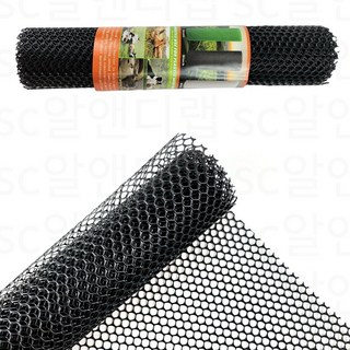 계단 난간 발코니 추락 방지 안전망 플라스틱 보호망 테라스 안전 네트, 블랙