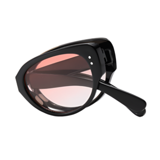 [스페이스올] 접이식선글라스+전용케이스 세트 - 여행용 휴대용 남녀공용