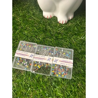 （台灣快速出貨 ）娃娃機布置物固定 彩色大頭針 珍珠針 地圖針 線軸固定針 戶外垂釣用品小號 鋪底固定針 娃娃機專用, 1個