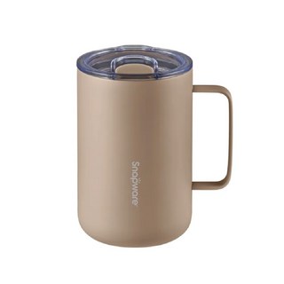 康寧鋅light輕瓷保溫杯 屋外生活保溫杯 隨行杯 咖啡杯 保冰杯 飲料杯 水杯 辦公室杯, 河岸沙, 1個