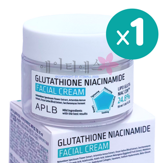 APLB 글루타치온 나이아신아마이드 페이셜 크림, 55ml, 1개