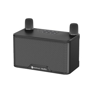 KooPin & Newrixing 尊爵黑, 雙人無線麥克風行動KTV音響組 尊爵黑