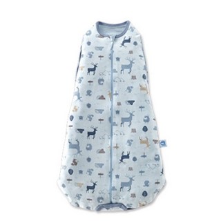 KUKU 酷咕鴨 - 超好眠成長包巾（0 24個月適用）/ 藍星森林 粉彩森林/純真之瞳