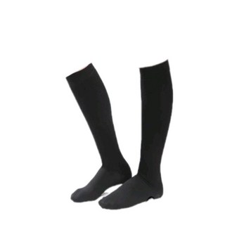 Amiss 純棉素面中統襪 學生襪 膝下襪 台灣製造 長統襪 中統襪 黑長襪 白長襪 (B704)