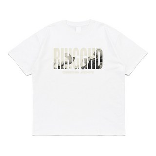 애즈낫 남녀공용 빅사이즈 스모그 와이드 오버핏 반팔티 레터링반팔