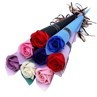 康乃馨玫瑰文青乾燥花束：畢業季、生日祝福首選，台灣現貨快速出貨, 玫瑰文青花束