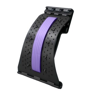 背部伸展器 牽引器 拉背器 脊椎矯正器 頸椎伸展 腰椎牽引器 腰痠拉筋板 靠背板 腰部按摩 腰酸 背痛 腰椎伸展 駝背, 紫色