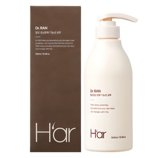 하아르H'ar NEW 계란유래 단백질 샴푸 달걀샴푸, 1개, 500ml