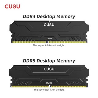 CUSU 데스크탑 램 메모리 U-DIMM PC DIY 게임용 컴퓨터용 DDR5 5600MHz 16GB, 01 5600MHz, 01 빠른, 02 16GB