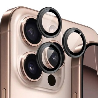 담니크 아이폰 메탈 프레임 렌즈 강화필름 빛번짐 방지 보호필름, 1개