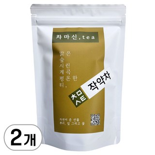 차마신티 작약차 티백 여성 건강을 위한 따뜻한 차, 2개, 1g, 50개입