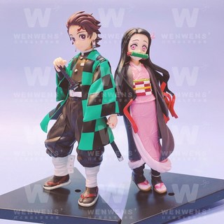 SEGA 鬼滅之刃 炭治郎 彌豆子 公仔 正版授權 SPM模型系列 兄妹之絆 竈門炭治郎 竈門禰豆子, 1個, (現貨) 炭治郎+彌豆子 一組價